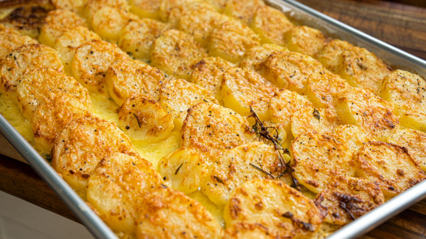 This Crusty Potato Gratin Is Insanely Delicious